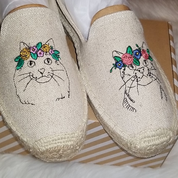 👣Soludos® 😶Spirit Animal  (Cats) Smoking Slippers footwear - Picture 11 of 16